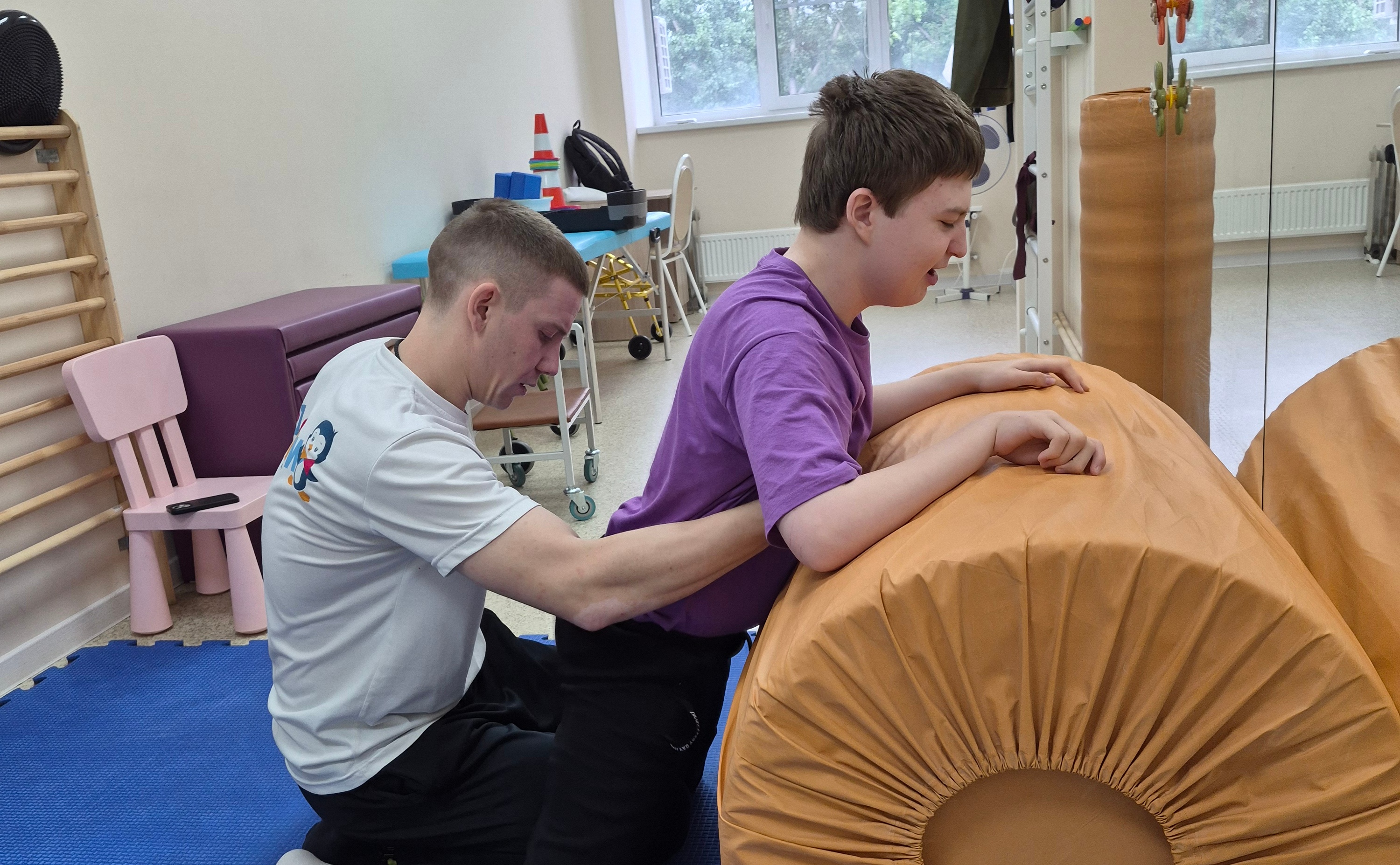 Fund beneficiary Pavel Kharkov completed a rehabilitation program