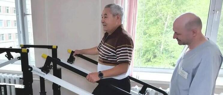 Omsk Medical Center No. 4 gets modern equipment for patient rehabilitation