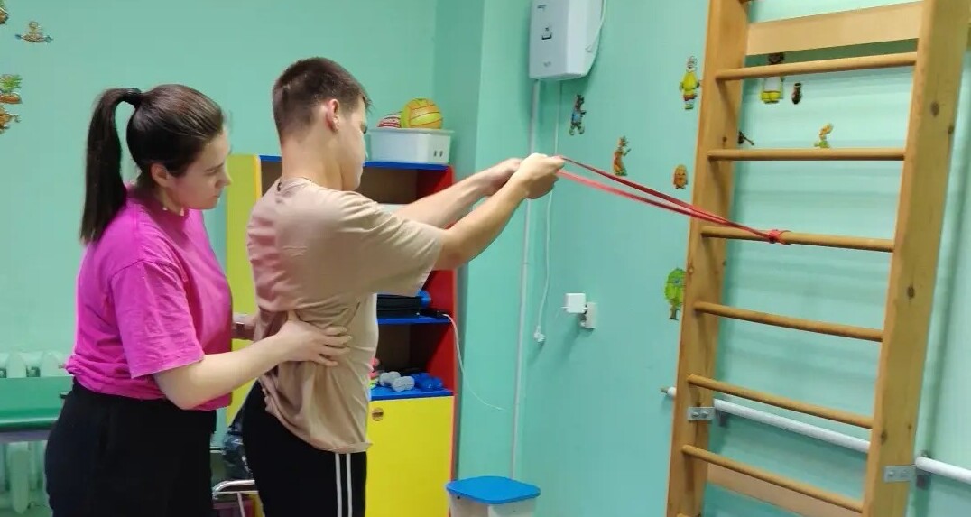 Vladimir Zlobin, a beneficiary of the Fund, completed a rehabilitation program